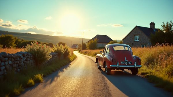 Location de voiture rétro en Bretagne : une aventure inattendue